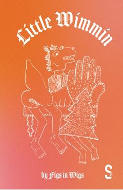 Coperta cărții 'Little Wimmin - Figs In Wigs'