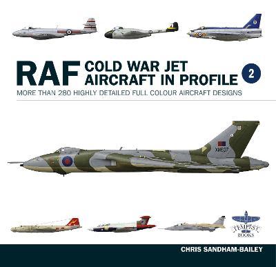 RAF Cold War Jet Aircraft in Profile - Chris Sandham-bailey