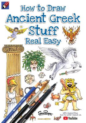 How To Draw Ancient Greek Stuff Real Easy: Easy step by step drawing guide - Shoo Rayner