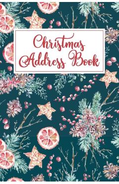 Christmas Address Book: Holiday Card List Book & Organizer - Briar Holiday Books