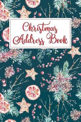Christmas Address Book: Holiday Card List Book & Organizer - Briar Holiday Books