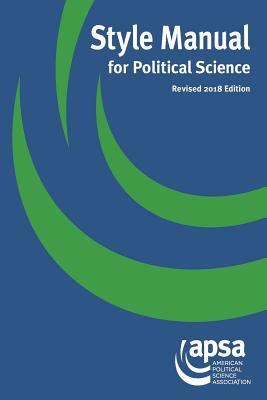 Coperta cărții 'Style Manual for Political Science - American Political Science Association'