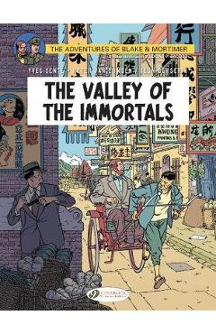 Coperta cărții 'The Valley of the Immortals - Yves Sente'