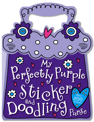 My Perfectly Purple Sticker and Doodling Purse - Katie Cox