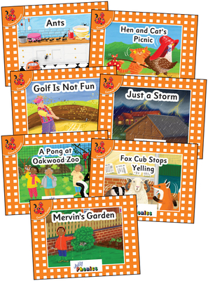 Jolly Phonics Orange Level Readers Complete Set: In Print Letters (American English Edition) - Louise Van-pottelsberghe