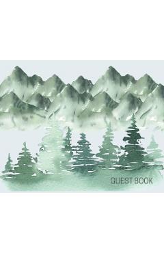Coperta cărții 'Landscape Guest Book to sign (Hardback) - Lulu And Bell'