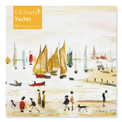 Adult Jigsaw Puzzle L.S. Lowry: Yachts (500 Pieces): 500-Piece Jigsaw Puzzles - Flame Tree Studio