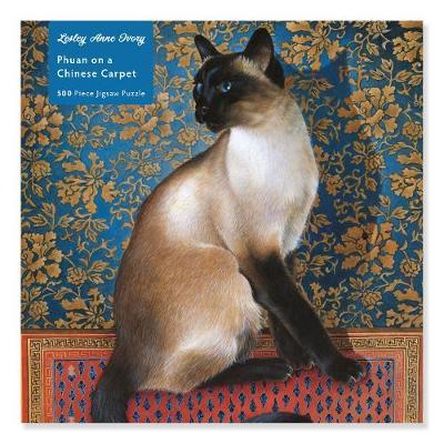 Adult Jigsaw Puzzle Lesley Anne Ivory: Phuan on a Chinese Carpet (500 Pieces): 500-Piece Jigsaw Puzzles - Flame Tree Studio