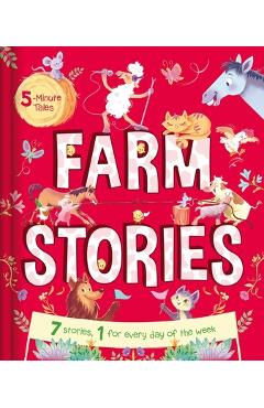 Poza produsului 5-Minute Tales: Farm Stories: With 7 Stories, 1 for Every Day of the Week - Igloobooks