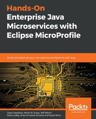 Coperta cărții 'Hands-On Enterprise Java Microservices with Eclipse MicroProfile: Build and optimize your microservice architecture'
