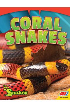 Coperta cărții 'Coral Snakes - Amanda Hayward'