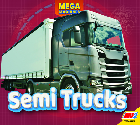 Coperta cărții 'Semi Trucks - Aaron Carr'