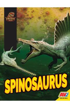 Coperta cărții 'Spinosaurus - Aaron Carr'