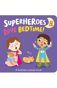 Poza produsului Superheroes Love Bedtime! - Katie Button