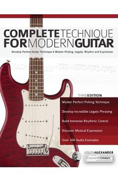 Coperta cărții 'Complete Technique for Modern Guitar - Joseph Alexander'