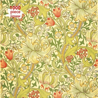 Adult Jigsaw Puzzle William Morris Gallery: Golden Lily: 1000-Piece Jigsaw Puzzles - Flame Tree Studio