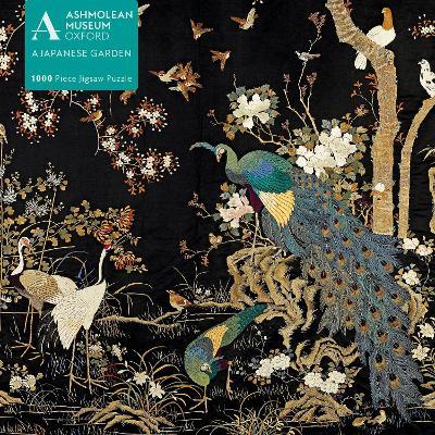 Adult Jigsaw Puzzle Ashmolean Museum: Embroidered Hanging with Peacock: 1000-Piece Jigsaw Puzzles - Flame Tree Studio