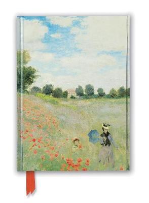 Claude Monet: Wild Poppies, Near Argenteuil (Foiled Journal) - Flame Tree Studio