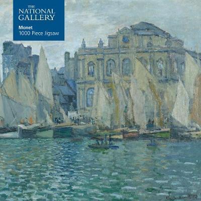Adult Jigsaw Puzzle National Gallery: Monet the Museum at Le Havre: 1000-Piece Jigsaw Puzzles - Flame Tree Studio