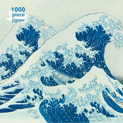 Adult Jigsaw Puzzle Hokusai: The Great Wave: 1000-Piece Jigsaw Puzzles - Flame Tree Studio