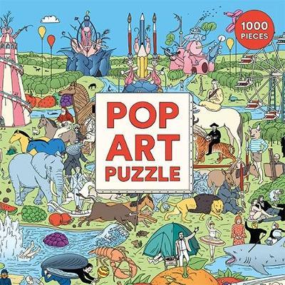 Pop Art Puzzle 1000 Piece Puzzle: Make the Jigsaw and Spot the Artists - Catherine Ingram