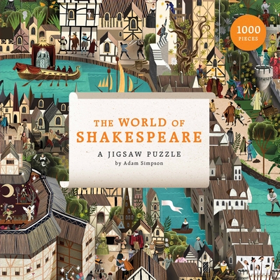 The the World of Shakespeare 1000 Piece Puzzle: 1000 Piece Jigsaw Puzzle - Adam Simpson
