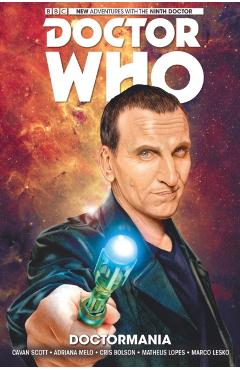 Coperta cărții 'Doctor Who: The Ninth Doctor Vol. 2: Doctormania - Cavan Scott'