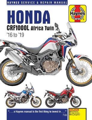 Honda Crf1000l Africa Twin from 2016-2019 Haynes Repair Manual - Editors Of Haynes Manuals