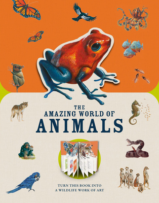 Paperscapes: The Amazing World of Animals: Turn This Book Into a Wildlife Work of Art - Moira Butterfield