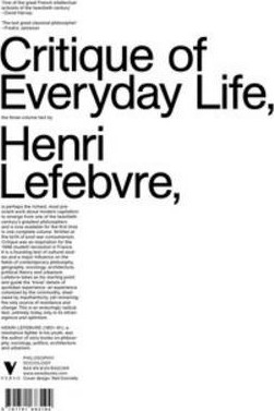 Critique of Everyday Life: The Three-Volume Text - Henri Lefebvre