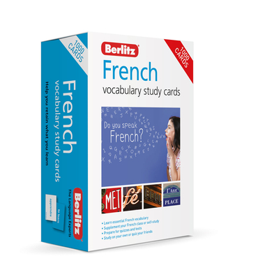 Berlitz Vocabulary Study Cards French (Language Flash Cards) - Berlitz
