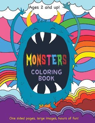 Monsters Coloring Book for Kids Ages 2 and Up! - Engage Books