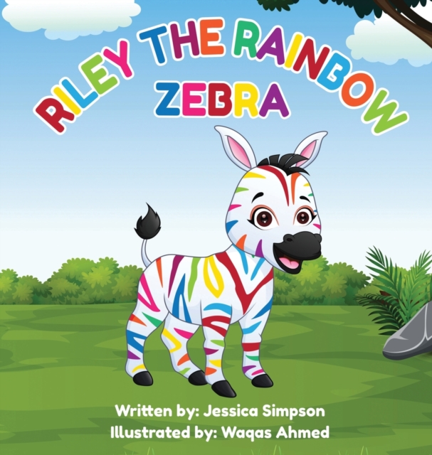 Riley the Rainbow Zebra - Jessica Turner Simpson