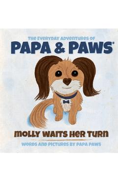Coperta cărții 'Molly Waits Her Turn - Papa Paws'