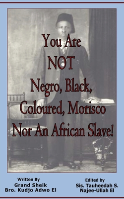 You Are NOT Negro, Black, Coloured, Morisco Nor An African Slave! - Kudjo Adwo El