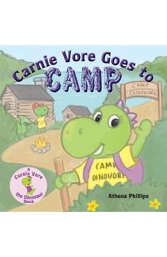 Coperta cărții 'Carnie Vore goes to Camp - Athena Z. Phillips'