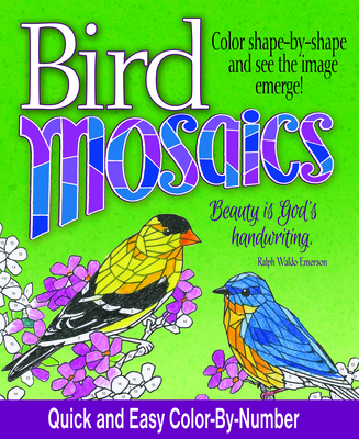 Bird Mosaics: Quick and Easy Color-By-Number - Product Concept Editors