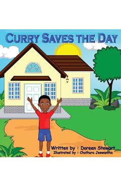 Coperta cărții 'Curry Saves the Day - Doreen Stewart'
