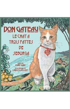 Coperta cărții 'Don Gateau le Chat � Trois Pattes de Seborga - Diane Kane'