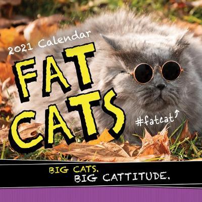 2021 Fat Cats Wall Calendar: Big Cats. Big Cattitude. - Sourcebooks