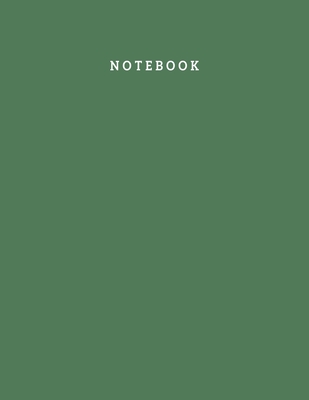 Notebook: White Plain Paper Notebook for Men and Women - 100 Pages 8.5x11 Inch Large Best Unruled Notebook Gift for Men, Unruled - Creative Notebooks And Journal