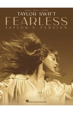 Coperta cărții 'Taylor Swift - Fearless (Taylor's Version) Piano/Vocal/Guitar Songbook - Taylor Swift'