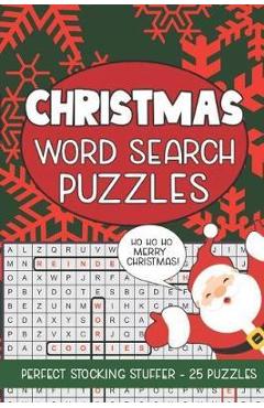 Poza produsului Christmas Word Search Puzzles: Seek and Find Word Circle Puzzle Book Holiday Seasonal Activity Book for Kids and Adults - Puzzle Peace