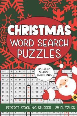 Christmas Word Search Puzzles: Seek and Find Word Circle Puzzle Book Holiday Seasonal Activity Book for Kids and Adults - Puzzle Peace