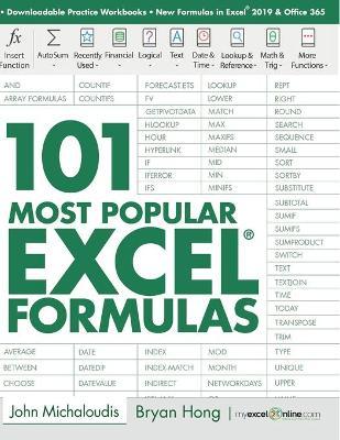 101 Most Popular Excel Formulas - Bryan Hong