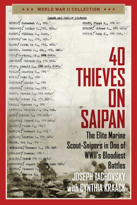 40 Thieves on Saipan: The Elite Marine Scout-Snipers in One of Wwii's Bloodiest Battles - Joseph Tachovsky