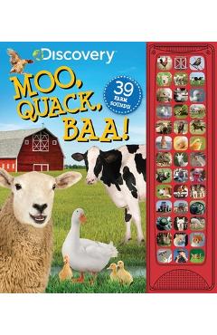 Poza produsului Discovery: Moo, Quack, Baa! - Grace Baranowski