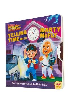 Poza produsului Back to the Future: Telling Time with Marty McFly: (Pop Culture Board Books, Teaching Telling Time, Books about Telling Time) - Insight
