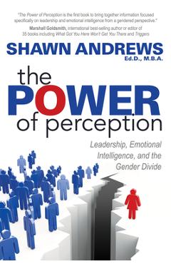 Coperta cărții 'The Power of Perception: Leadership, Emotional Intelligence, and the Gender Divide - Shawn Andrews'