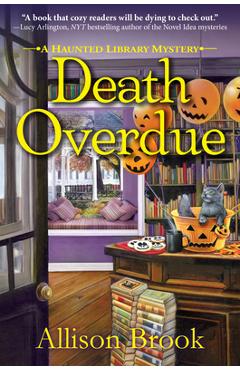 Coperta cărții 'Death Overdue - Allison Brook'